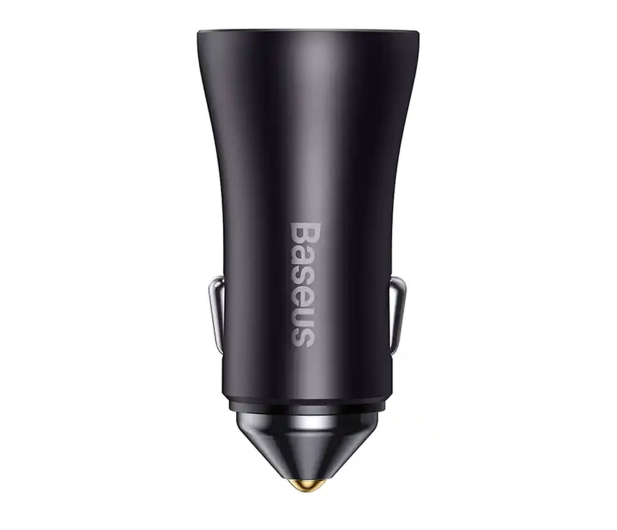 Baseus Golden Contactor Pro Car Charger C+C 40W Dark Gray - 1348131 - zdjęcie 3